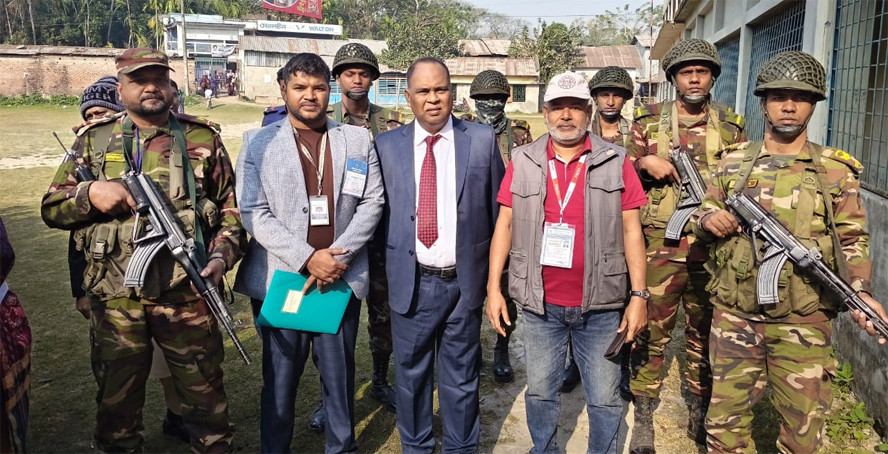 নির্বাচনী এলাকা  পিরোজপুর-১ এর ভোট পর্যবেক্ষণ