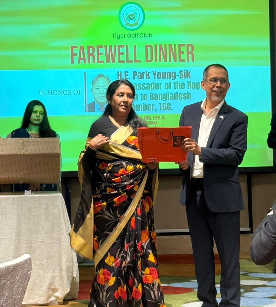 টিজিসি’র আয়োজনে কোরিয়ার রাষ্ট্রদূত পার্ক ইয়ং-সিককে বিদায়ী সংবর্ধনা