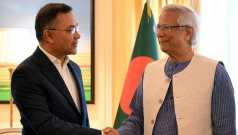 নিরঙ্কুশ বিজয়ে তারেক রহমানকে প্রধান উপদেষ্টার অভিনন্দন